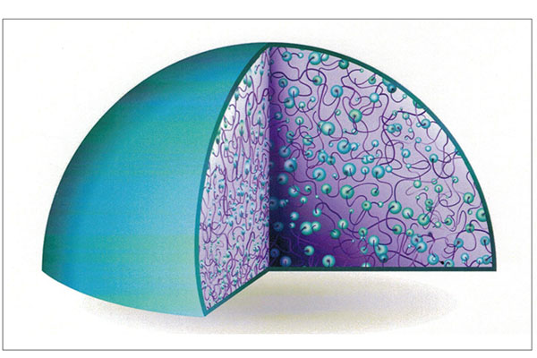 Durchschnittsansicht eines B-Lite-Implantat